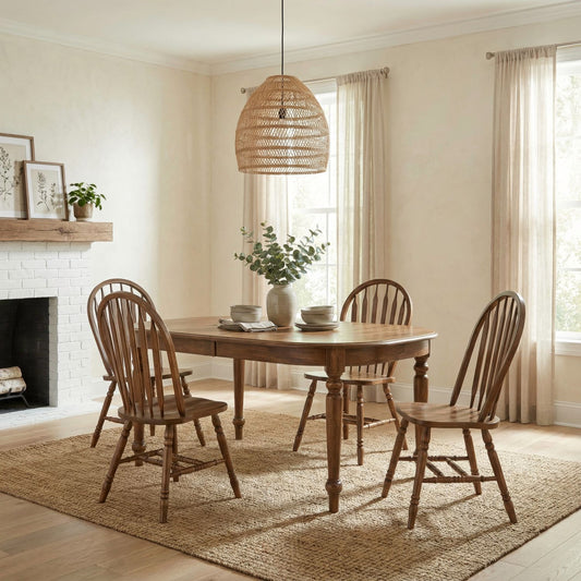 Carolina Crossing - Dining Room Leg Table Set - Hornell Furniture Outlet