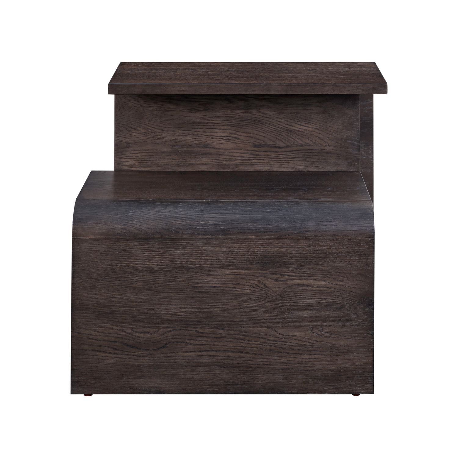 Perspectives - End Table - Brown - Hornell Furniture Outlet