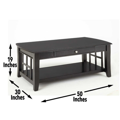 Cassidy - Cocktail Table - Black - Hornell Furniture Outlet