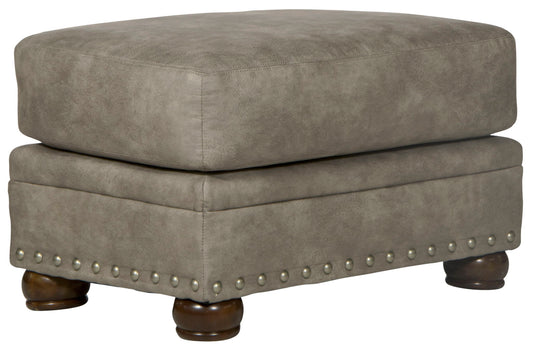 Briarcliff - Ottoman - Pebble - Hornell Furniture Outlet