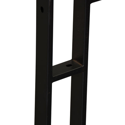 Vintage Series - Metal Day Bed Rack - Black - Hornell Furniture Outlet
