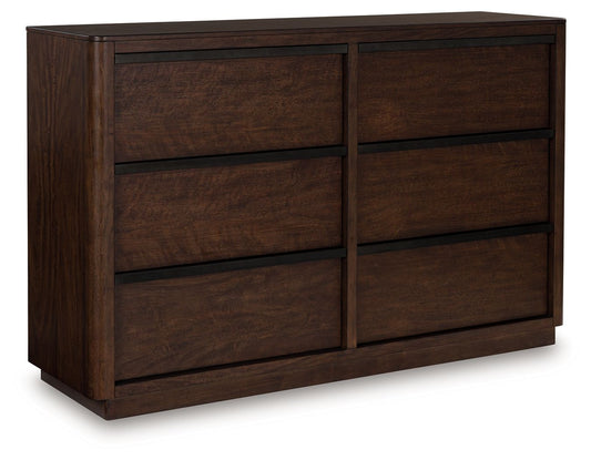 Dilenno - Dark Brown - Dresser - Hornell Furniture Outlet