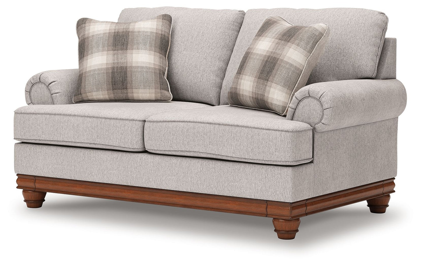 Clearbrooke - Sandstone - Loveseat - Hornell Furniture Outlet