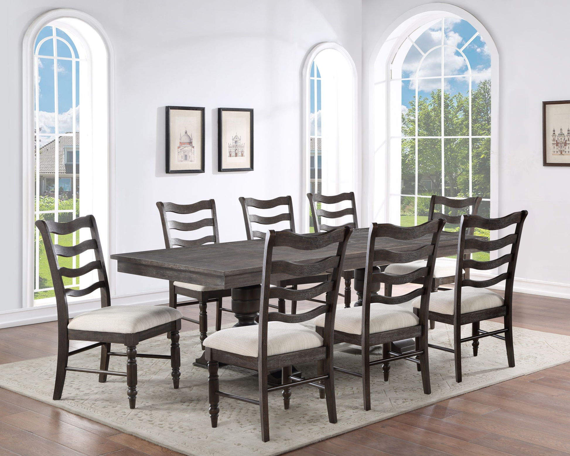 Hutchins - Dining Set - Hornell Furniture Outlet