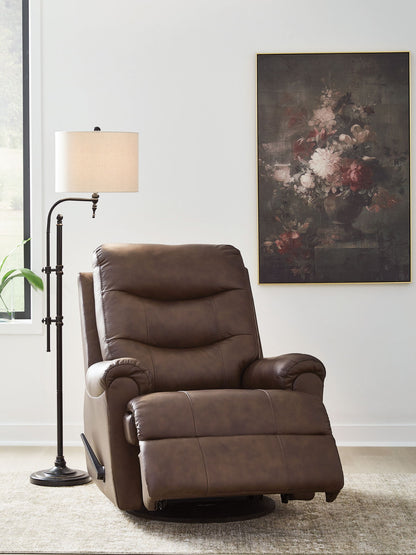 Flynwood - Swivel Glider Recliner - Hornell Furniture Outlet