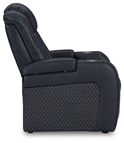 Fyne - dyme - Reclining Living Room Set - Hornell Furniture Outlet