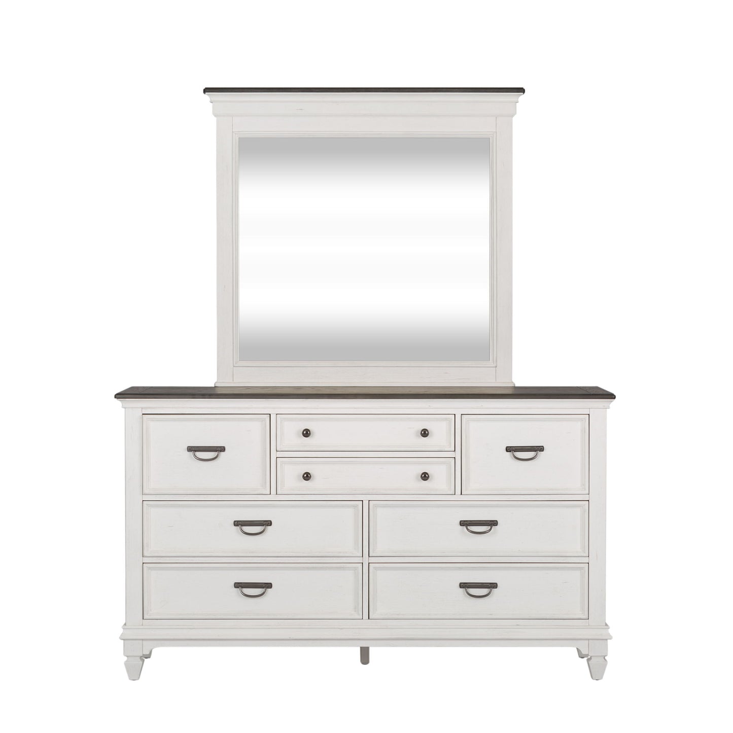 Allyson Park - Dresser & Mirror - Hornell Furniture Outlet