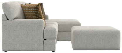 Tori - Sectional With Comfort Coil Seating, Cocktail Ottoman And Accent Pillows Included - Hornell Furniture Outlet