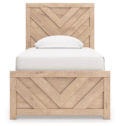 Sanginlane - Panel Bedroom Set - Hornell Furniture Outlet