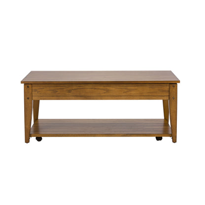 Lake House - Lift Top Cocktail Table - Hornell Furniture Outlet