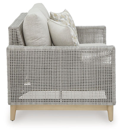 Seton Creek - 4 Pc. - Lounge Set - Gray - Hornell Furniture Outlet