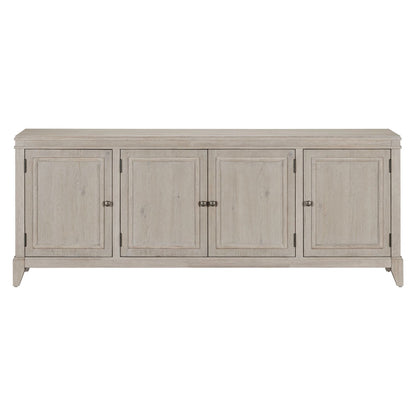 New Haven - 82'' TV Console - Sanctuary White - Hornell Furniture Outlet