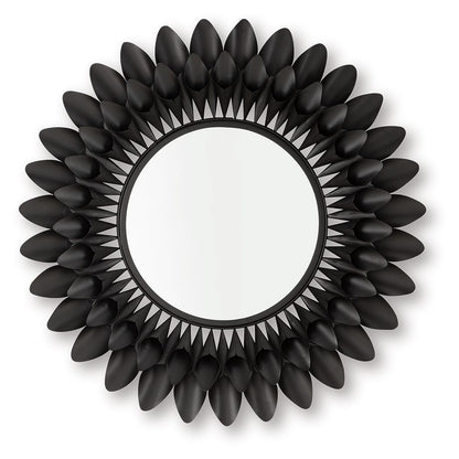 Ryenmour - Oil Rubbed Bronze Finish - Accent Mirror - Hornell Furniture Outlet