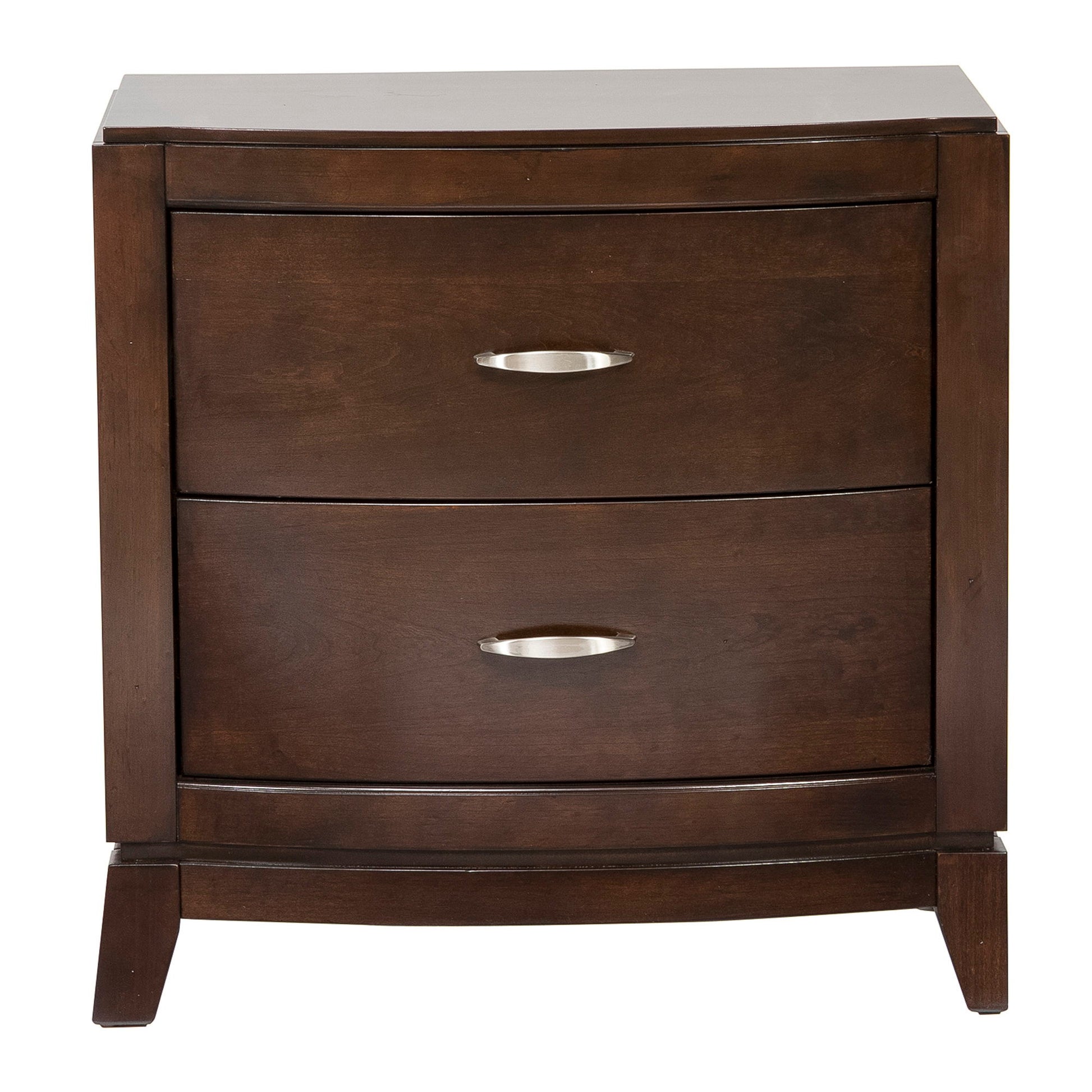 Avalon - Nightstand With Charging Station - Burnished Beige - Hornell Furniture Outlet