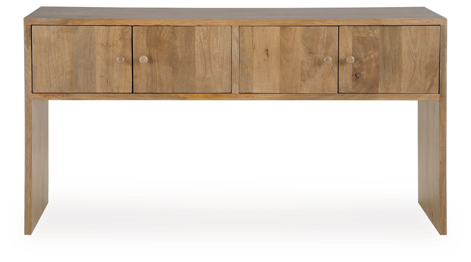 Ella Grove - Console - Rich Brown - Hornell Furniture Outlet
