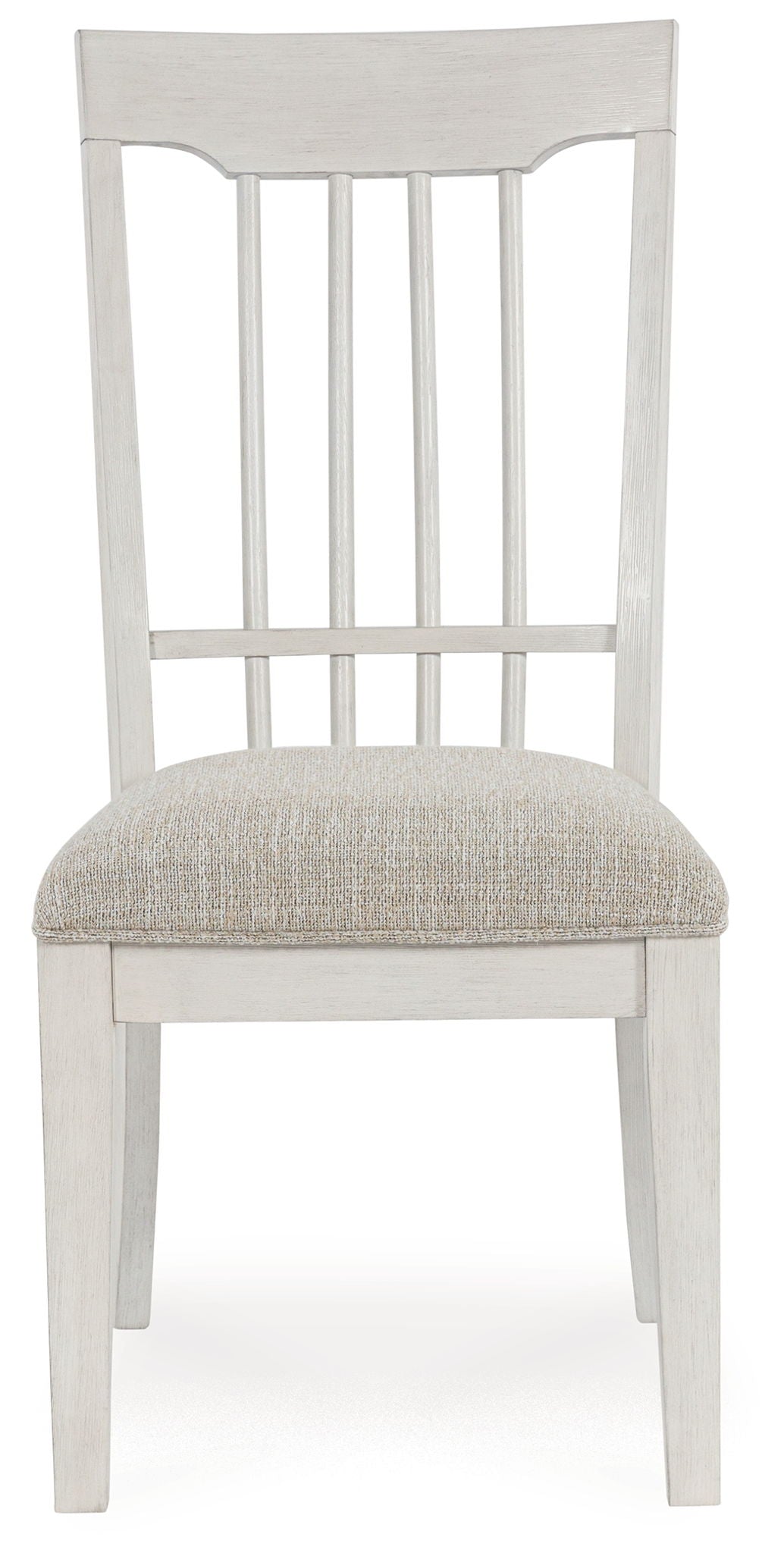 Shaybrock - Antique White / Brown - Dining Upholstered Side Chair (Set of 2) - Hornell Furniture Outlet