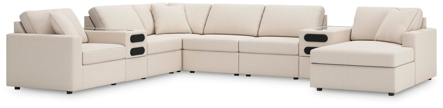 Modmax - Sectional - Oyster - Hornell Furniture Outlet