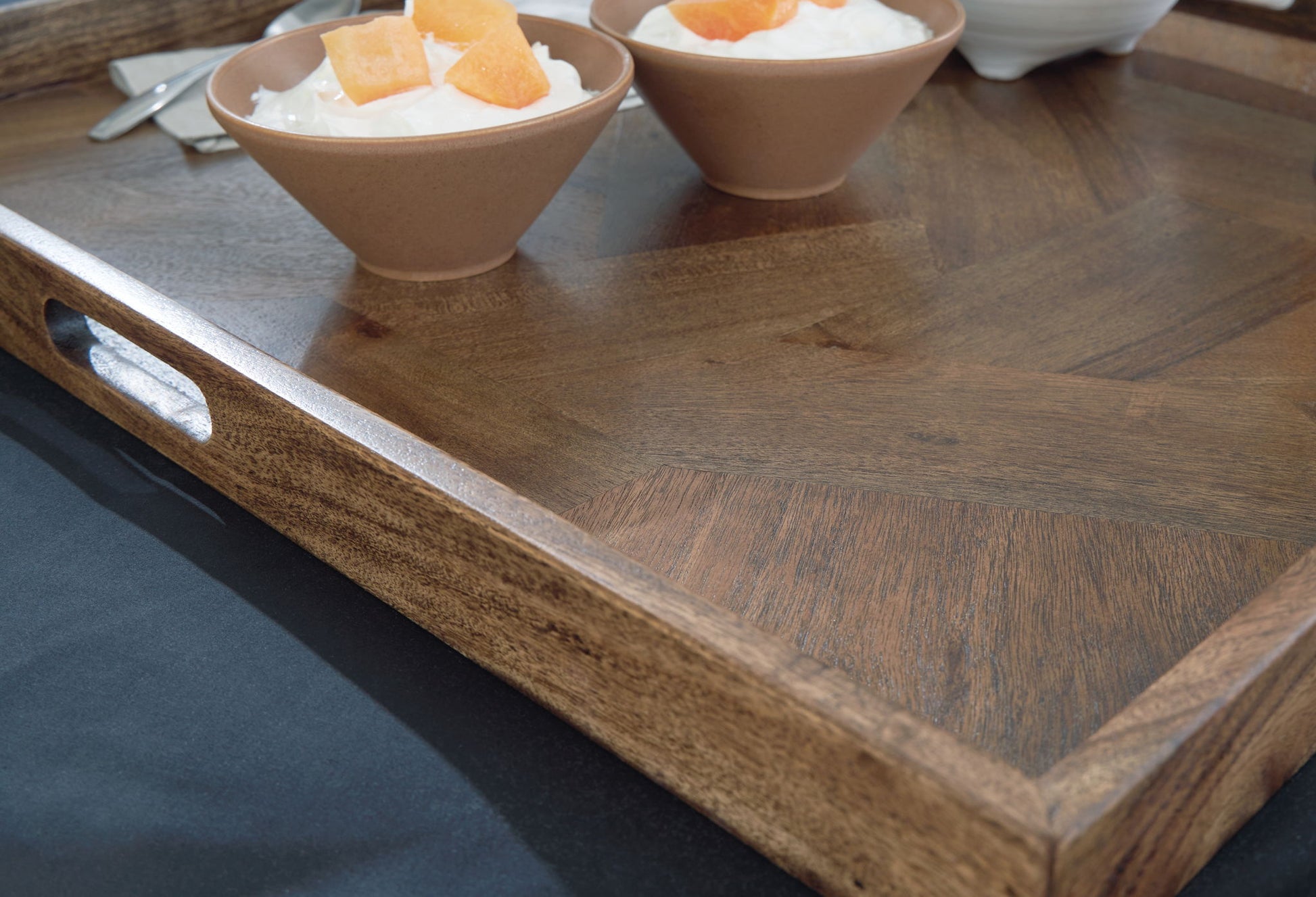 Heddford - Brown - Tray - Hornell Furniture Outlet