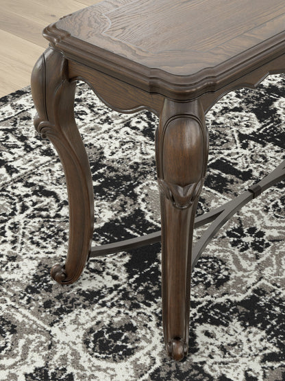 Maylee - Table With Cabriole Legs - Hornell Furniture Outlet