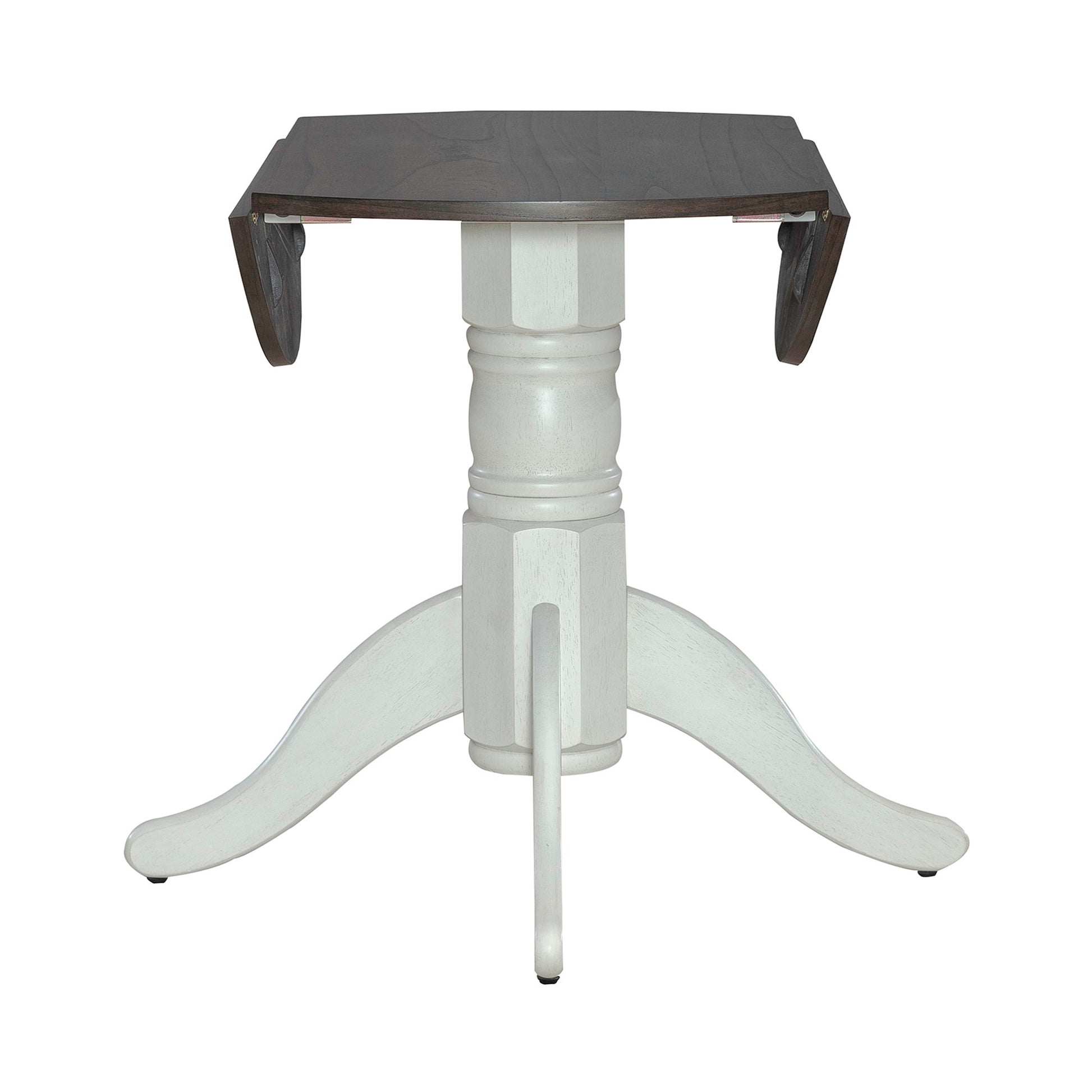 Brook Bay - Drop Leaf Table - White - Hornell Furniture Outlet