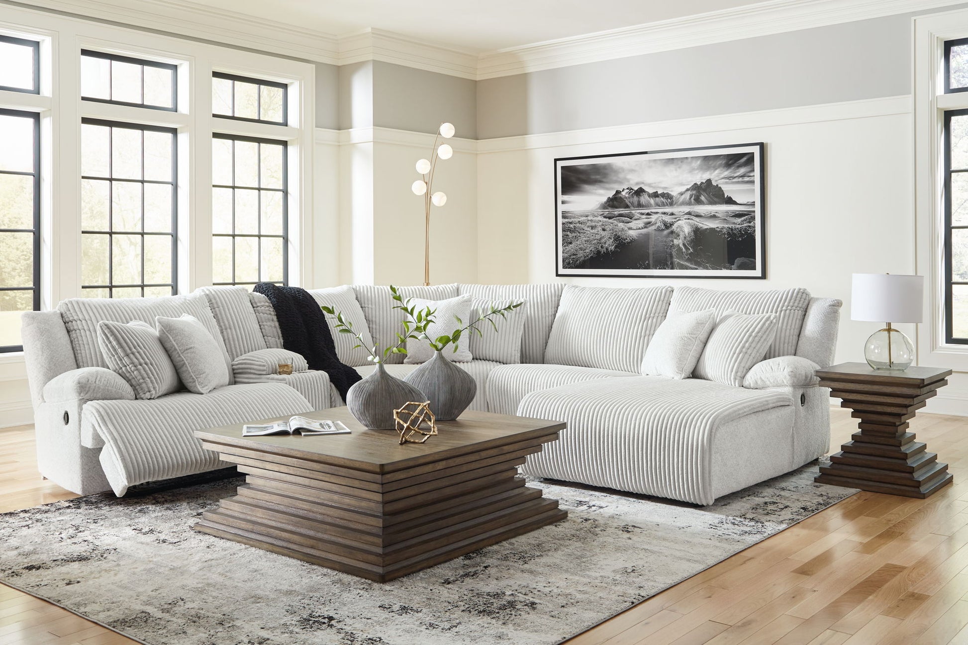 Top Tier - Reclining Sectional - Hornell Furniture Outlet