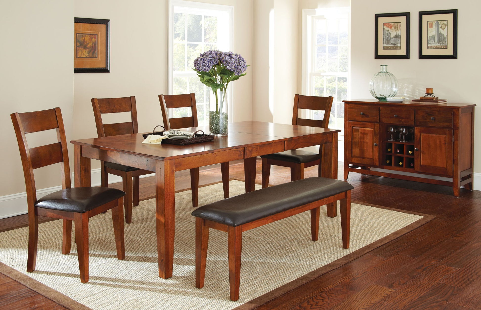 Mango - Table - Light Oak - Hornell Furniture Outlet