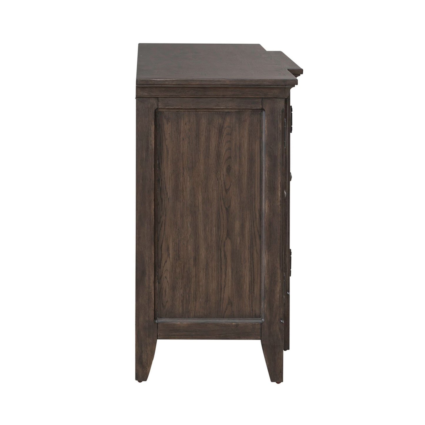 Paradise Valley - 76" TV Console - Dark Brown - Hornell Furniture Outlet