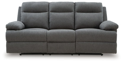 Side - Swipe - Reclining Sofa With Drop Down Table - Hornell Furniture Outlet