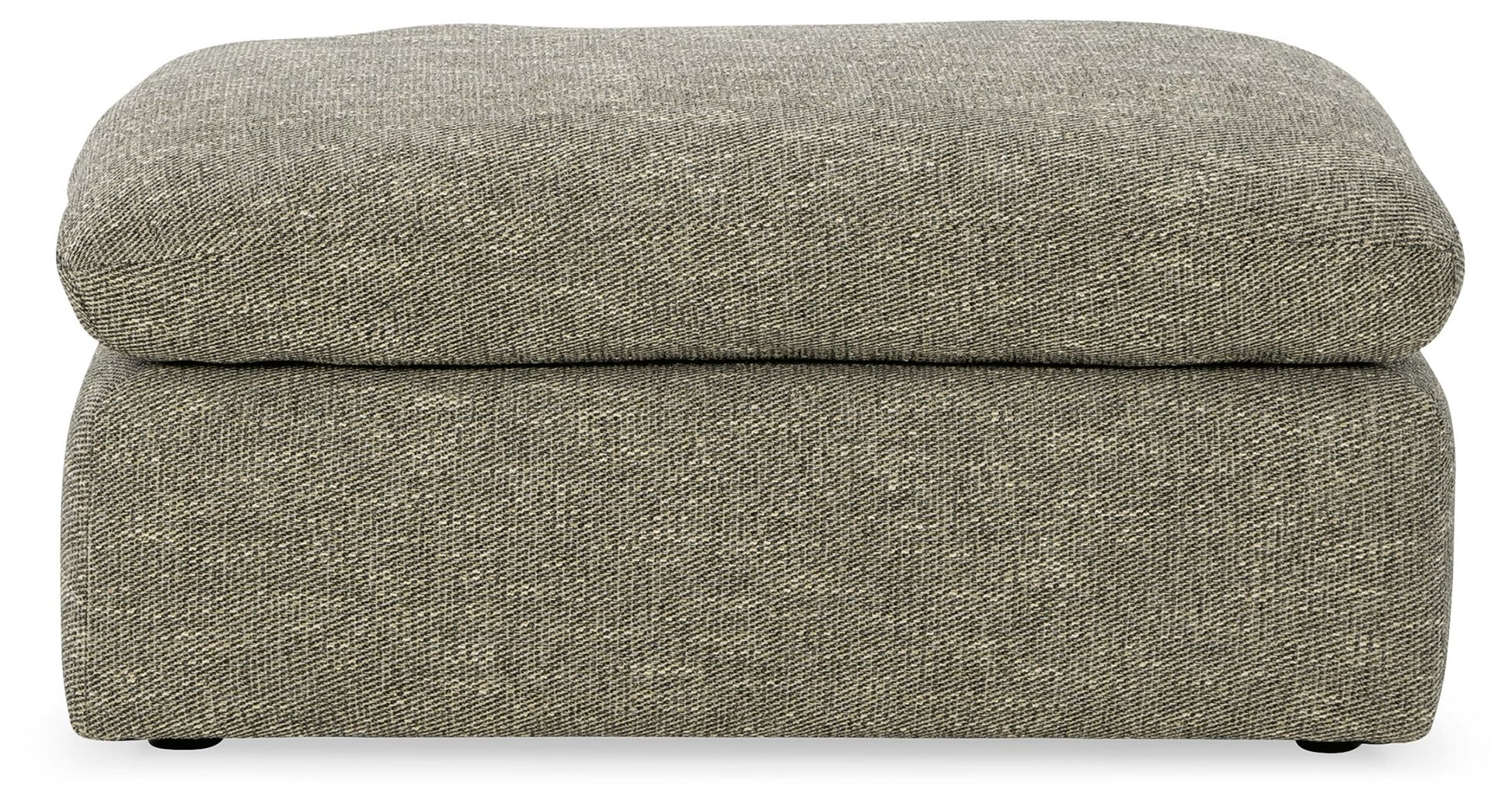 Dramatic - Granite - Ottoman - Hornell Furniture Outlet