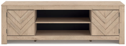 Cayboni - LG TV Stand With Fireplace Option - Hornell Furniture Outlet