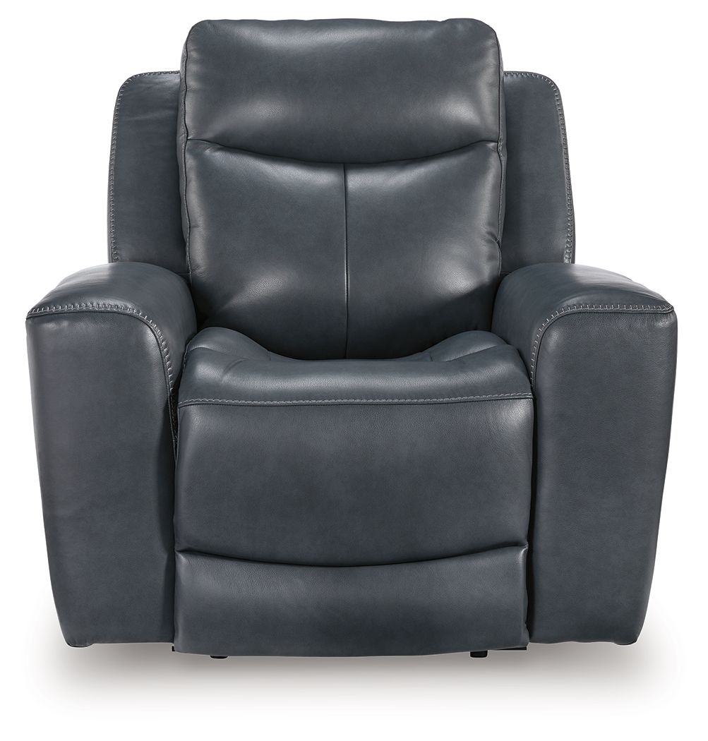 Next Move - Power Recliner With Adjustable Headrest - Hornell Furniture Outlet