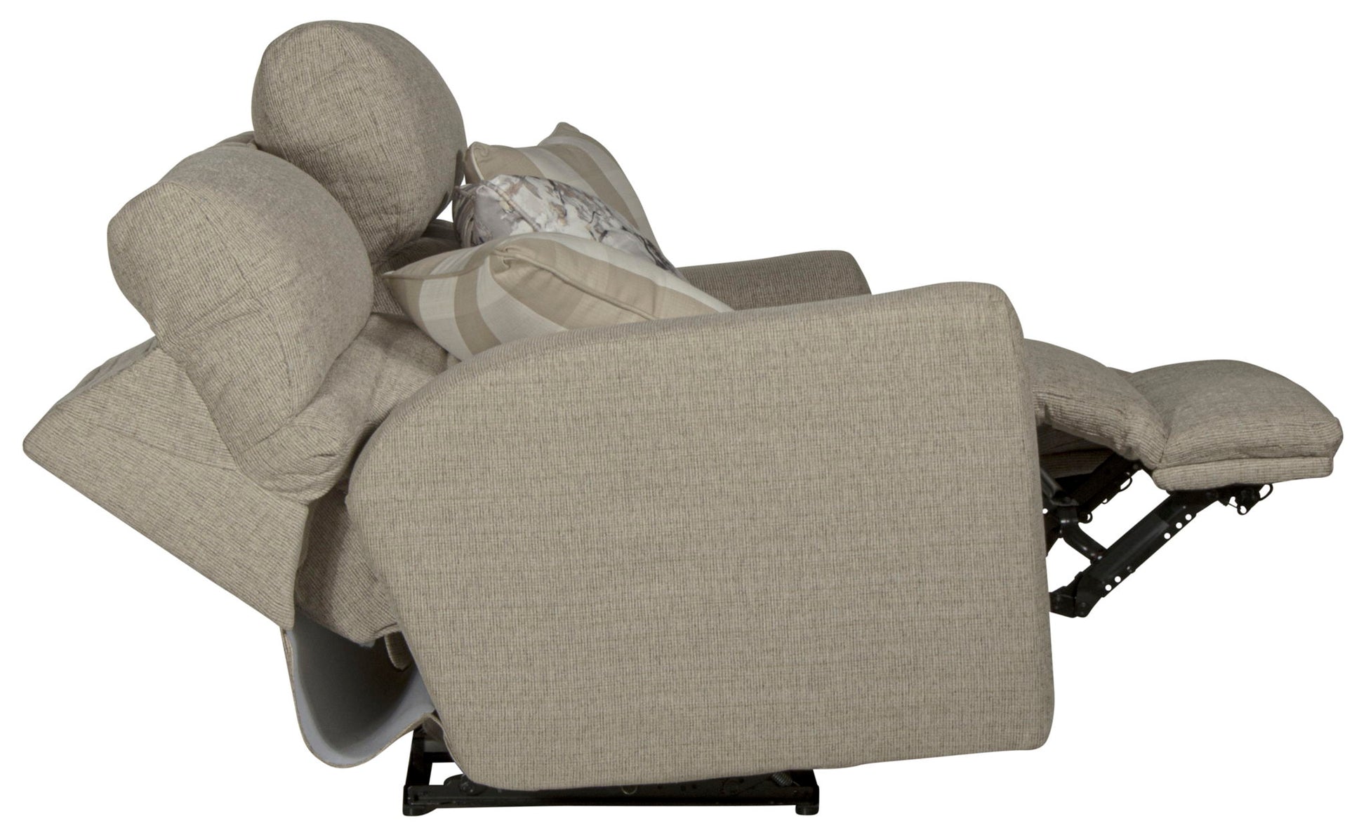 Searsport - Power Headrest Reclining Loveseat - Hornell Furniture Outlet