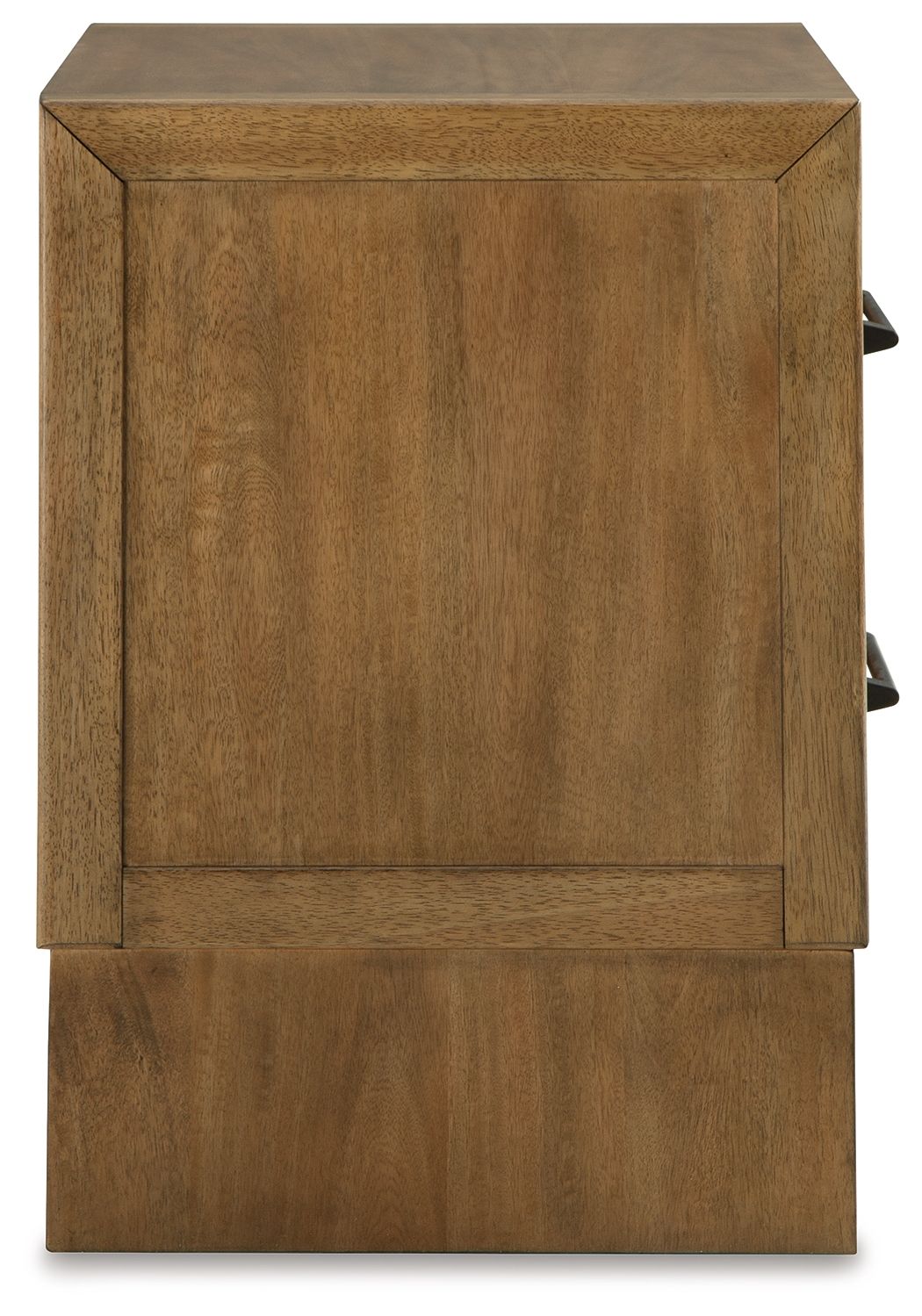 Sherbana - Light Brown - Two Drawer Night Stand - Hornell Furniture Outlet