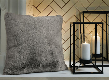 Gariland - Faux Fur Pillow - Hornell Furniture Outlet