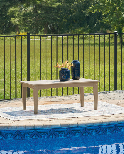 Hyland Wave - Rectangular Cocktail Table - Hornell Furniture Outlet
