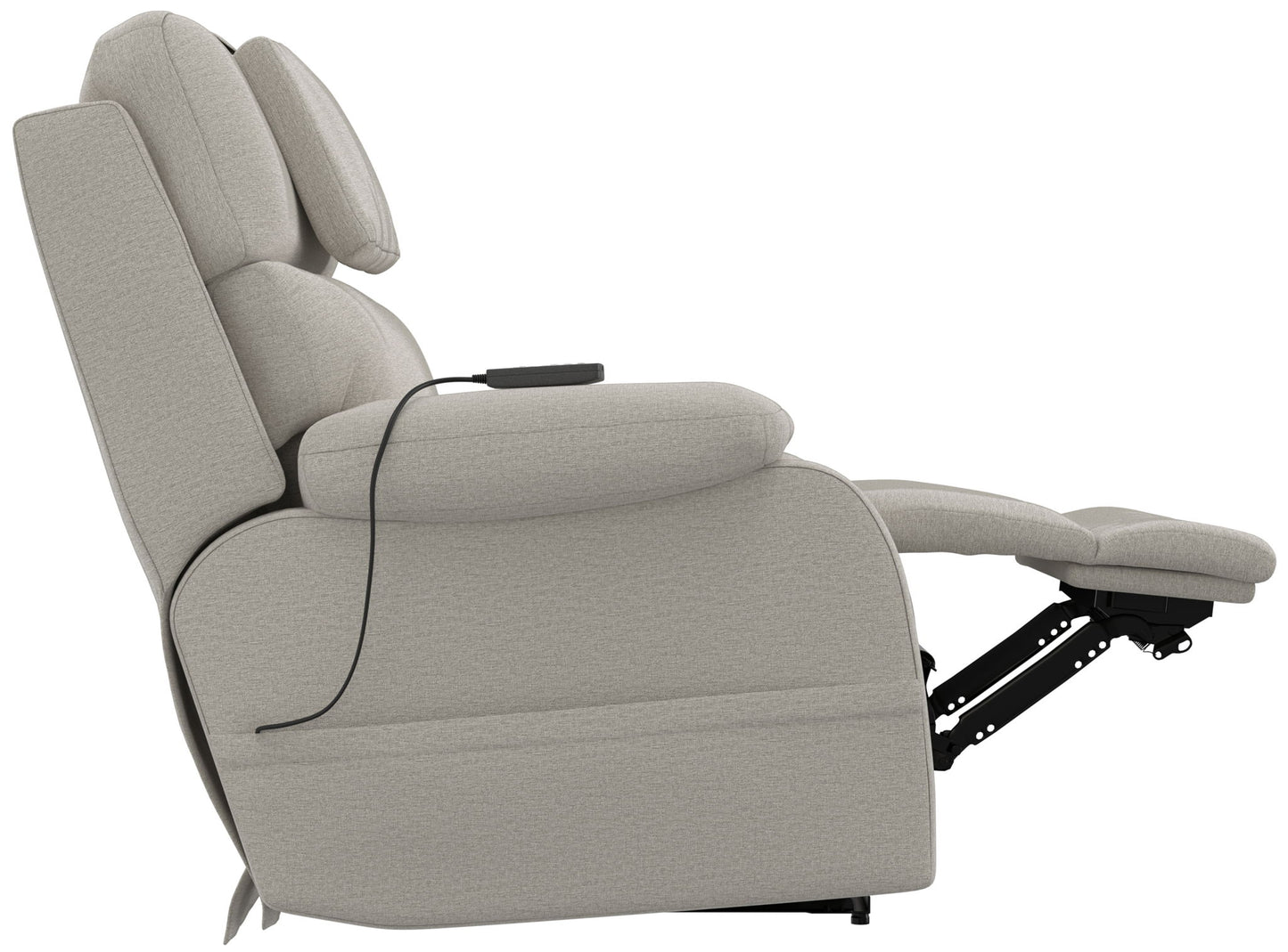 Dreamtime - Power Headrest Power Lay Flat Recliner With CR3 Heat/Massage/Zero Gravity - Hornell Furniture Outlet