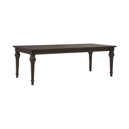 Paradise Valley - Rectangular Leg Table - Dark Brown - Hornell Furniture Outlet