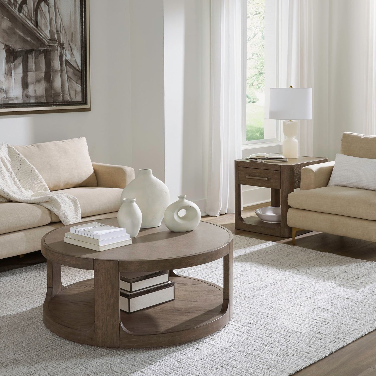 South Bend - Optional 3 Piece Set - Brown - Hornell Furniture Outlet