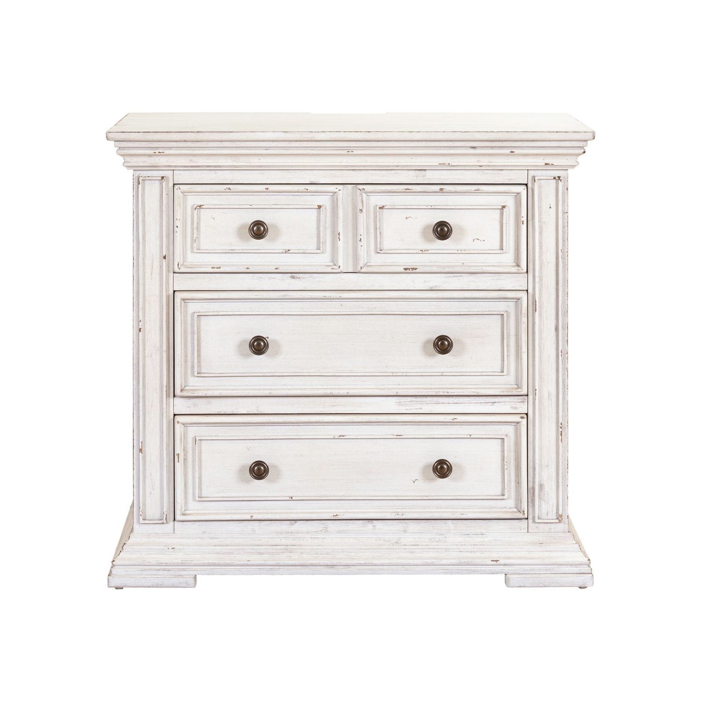 Big Valley - Bedside Chest With Charging Station - Hornell Furniture Outlet