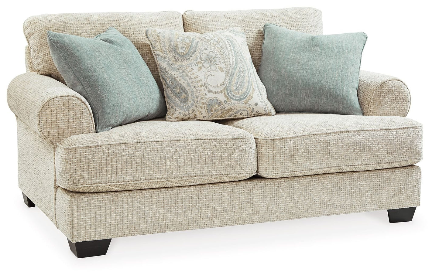 Monaghan - Loveseat - Sandstone - Hornell Furniture Outlet