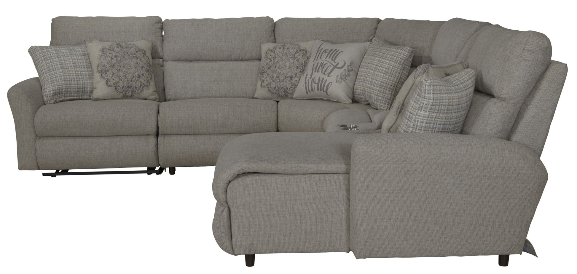 McPherson - Reclining Sectional - Hornell Furniture Outlet