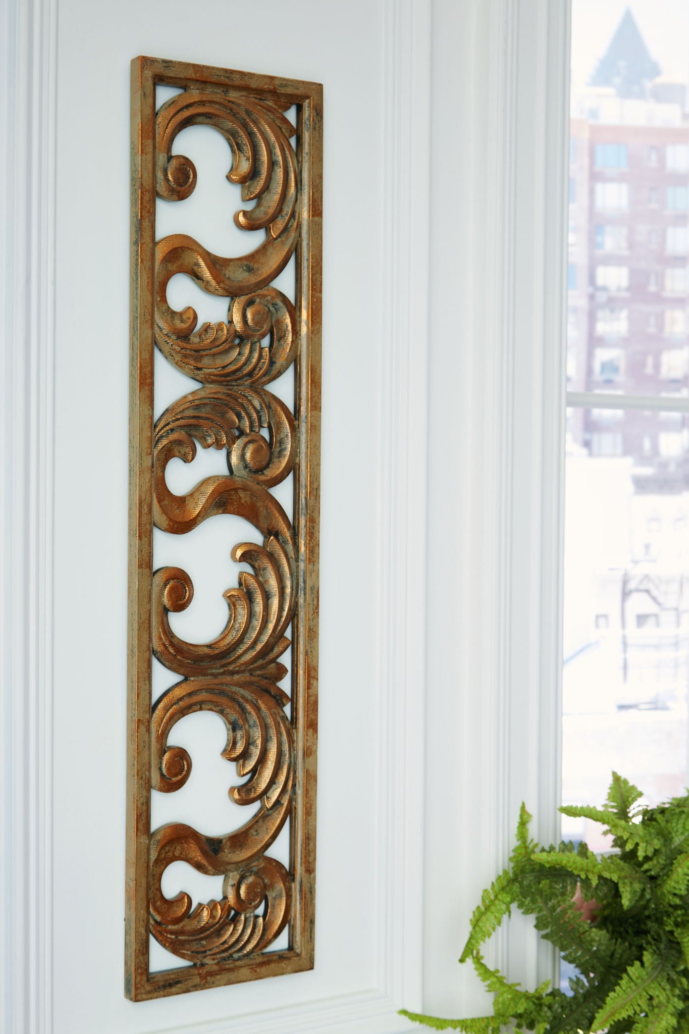 Candelario - Natural - Wall Decor - Hornell Furniture Outlet