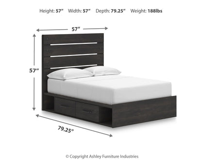 Hollivern - Panel Storage Bed - Hornell Furniture Outlet