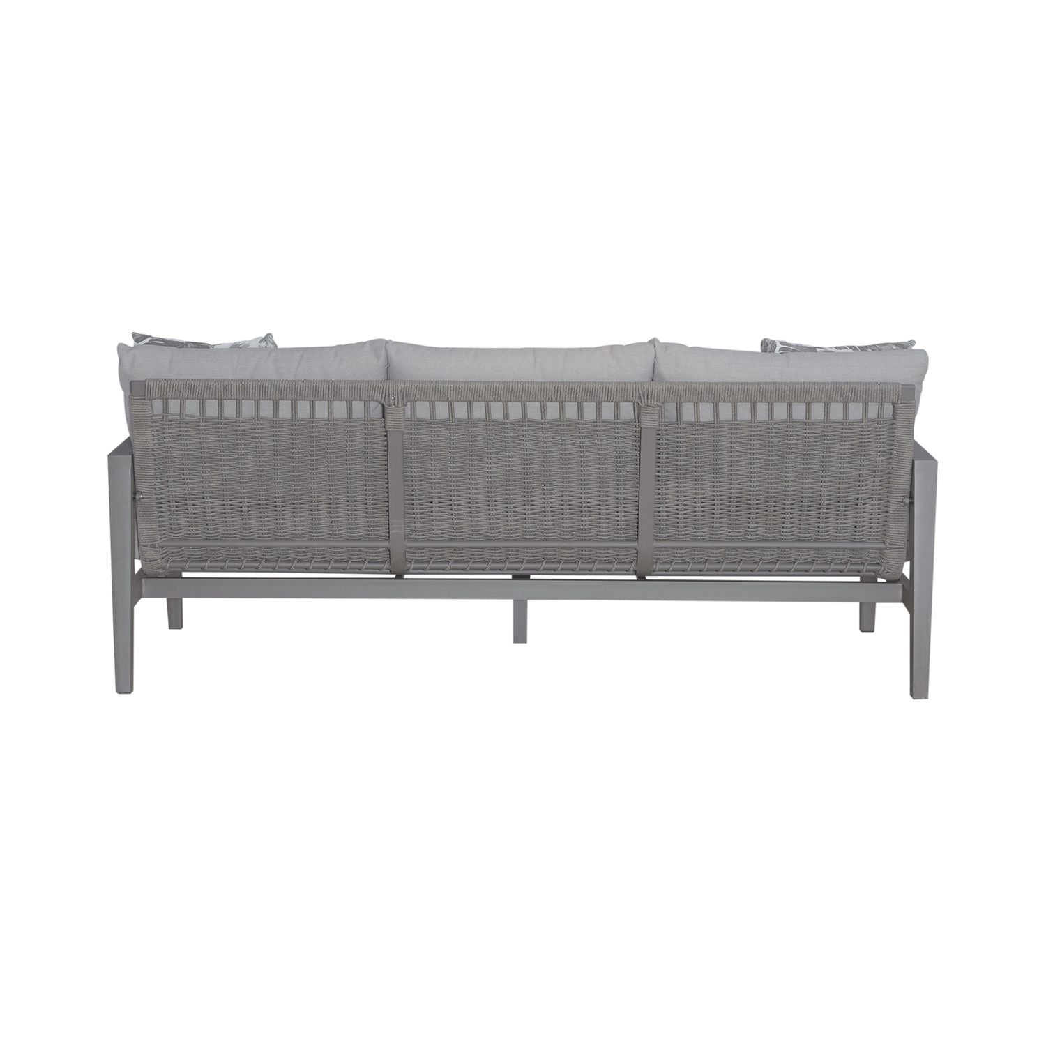 Plantation Key - Outdoor Sofa - Granite - Hornell Furniture Outlet