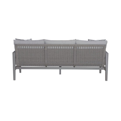 Plantation Key - Outdoor Sofa - Granite - Hornell Furniture Outlet
