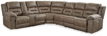Ravenel - Power Reclining Sectional - Hornell Furniture Outlet