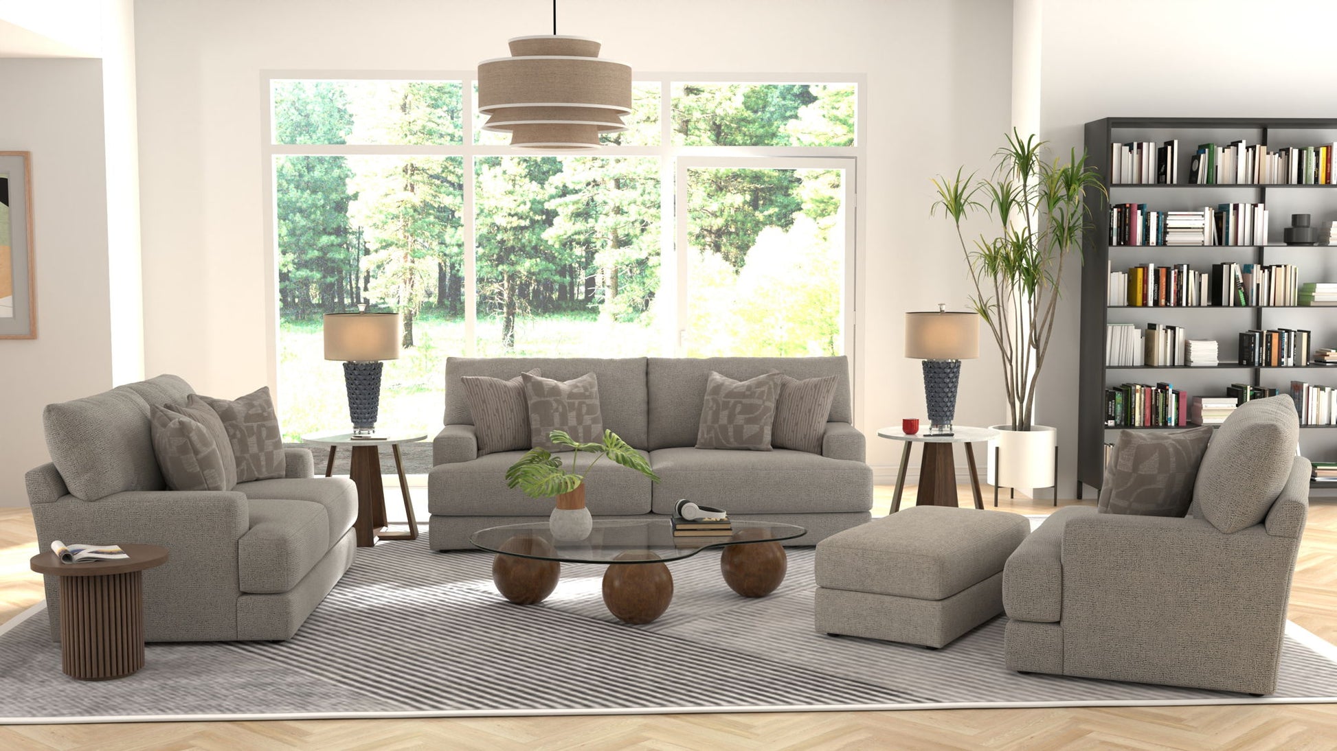 Zeke - Sofa - Cloud - Hornell Furniture Outlet