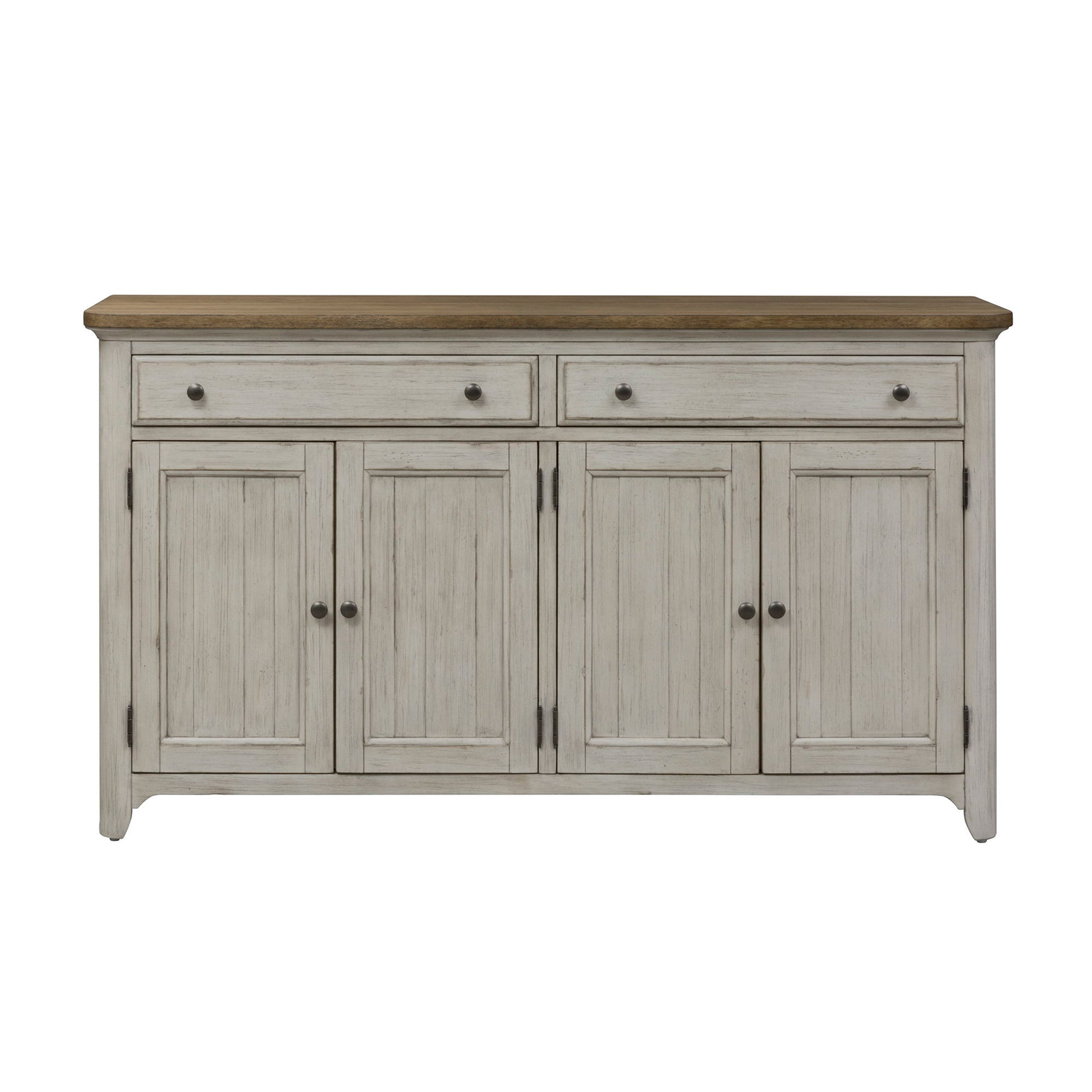 Farmhouse Reimagined - Server - White - Hornell Furniture Outlet