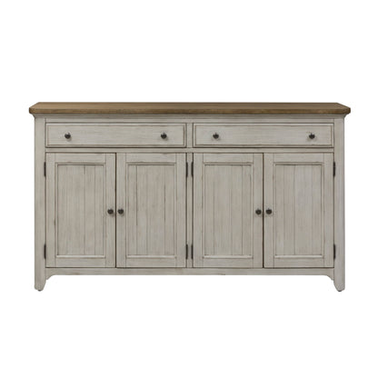 Farmhouse Reimagined - Server - White - Hornell Furniture Outlet