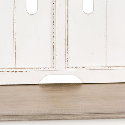 Magnolia Manor - Entertainment Hutch - White - Hornell Furniture Outlet